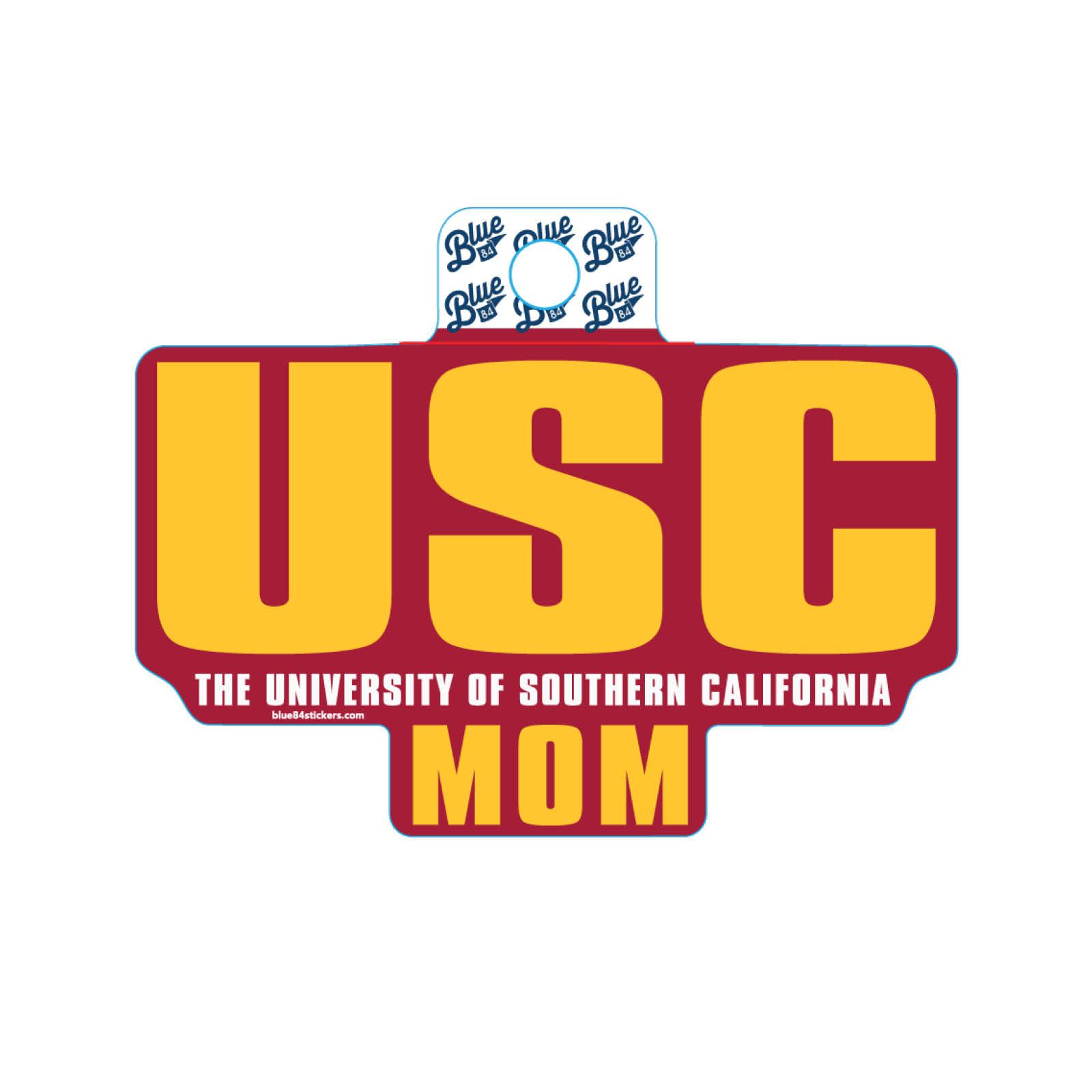 USC Mom See Through Sticker by Blue 84 image01
